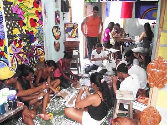 Ateliers de sérigraphie<br/> et de peinture